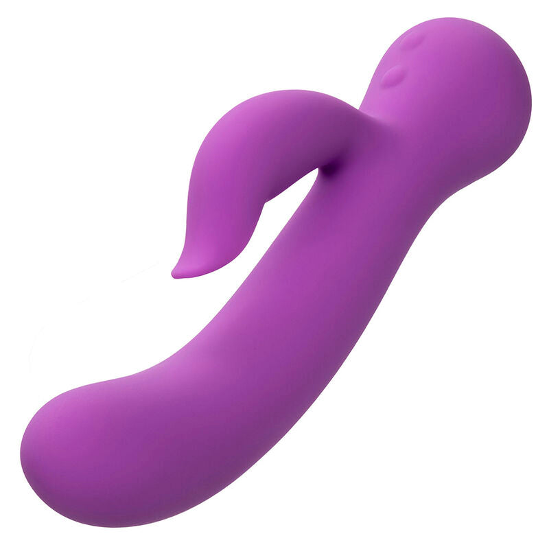 CALEXOTICS First Time Vibrateur Pleaser Rechargeable Violet — vue arrière