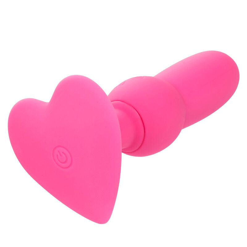 CALEXOTICS FIRST TIME SONDE ANAL PLUG PERLÉE 10 VIBRATIONS ROSE — vue arrière
