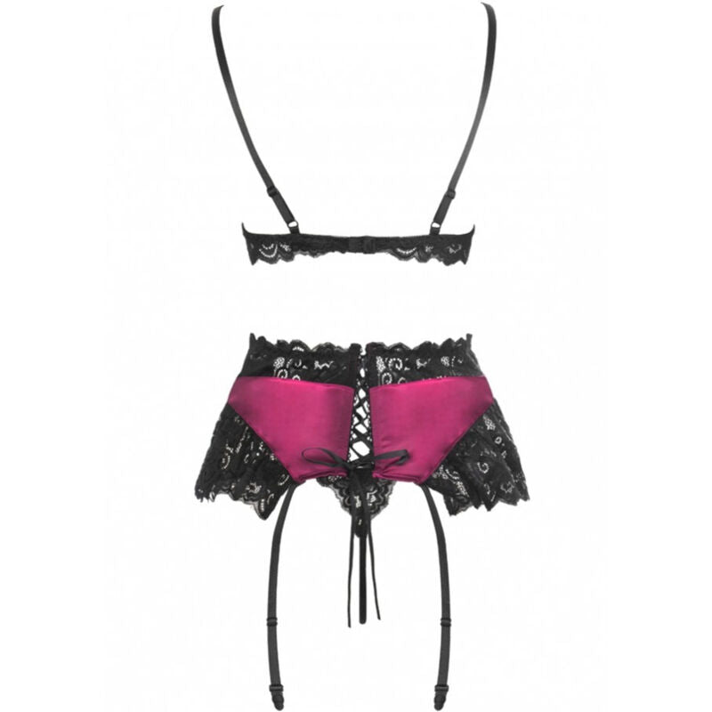 LIVCO CORSETTI SETS Nahir Lc 20214 Soutien-Gorge + Culotte + Porte-Jarretelle... — vue alternative