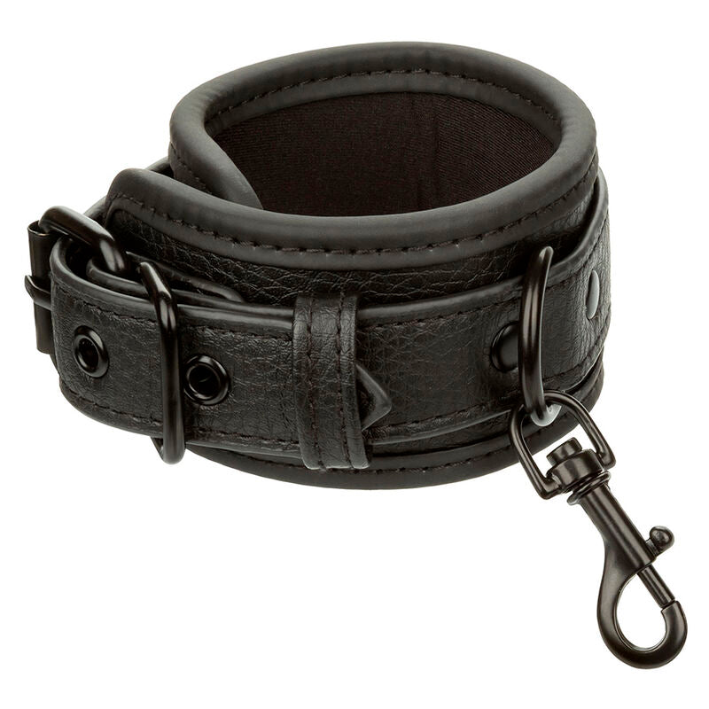 CALEXOTICS Nocturnal Poignets Cuir Réglables Noirs — vue alternative