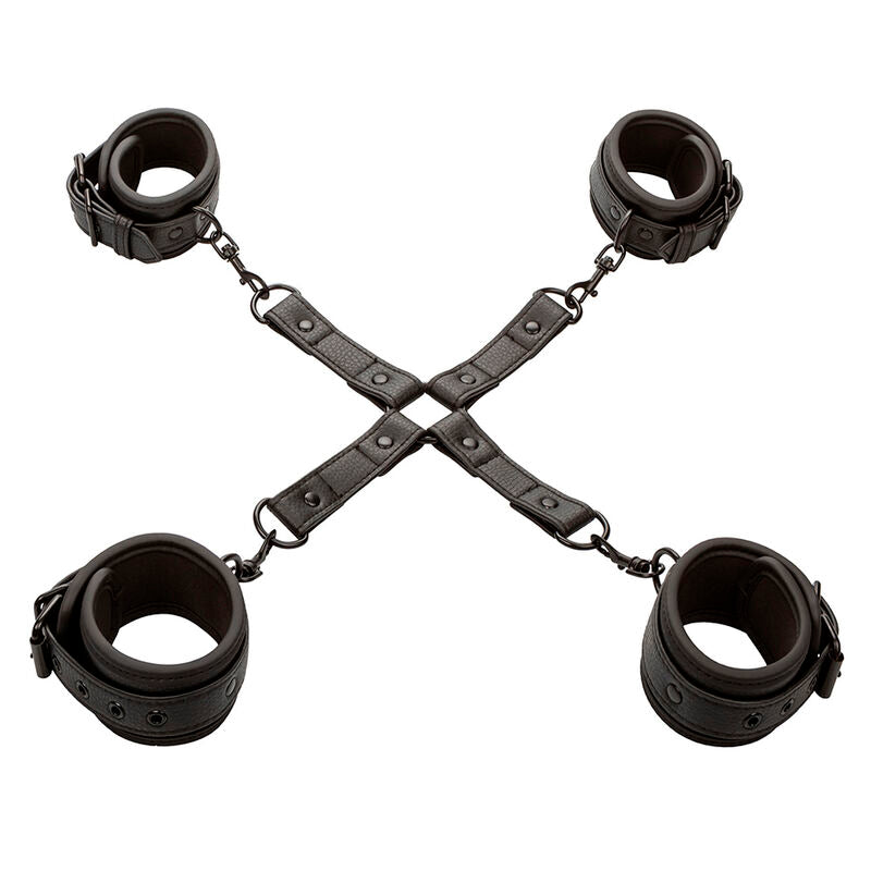 CALEXOTICS Nocturnal Connecteur Tie Hog Cuero Ajustable Noir — vue détaillée