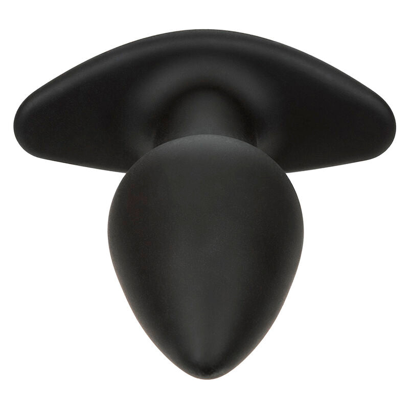 CALEXOTICS - Perfect Rock Bottom Anal Plug 10-Function Vibrating Silicone Black