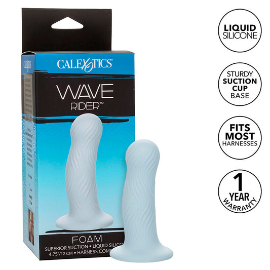 CALEXOTICS WAVE RIDER PLUG ANAL MOUSSE BLEU - Aura Intime