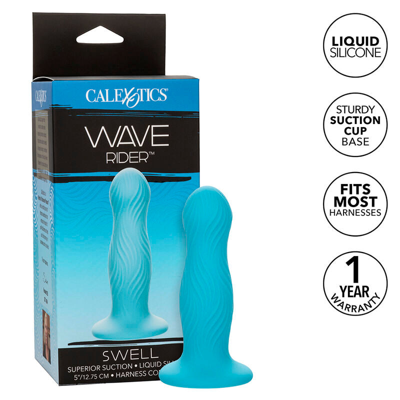 CALEXOTICS WAVE RIDER PLUG ANAL BLEU - Aura Intime