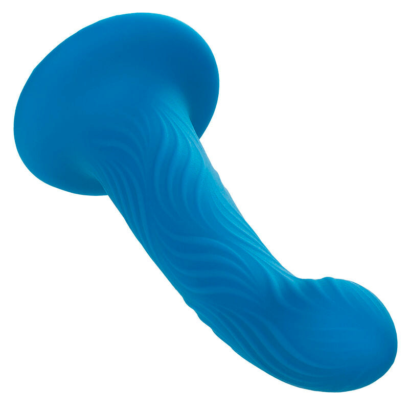 CALEXOTICS WAVE RIDER PLUG ANAL RIPPLE BLEU — accessoires inclus