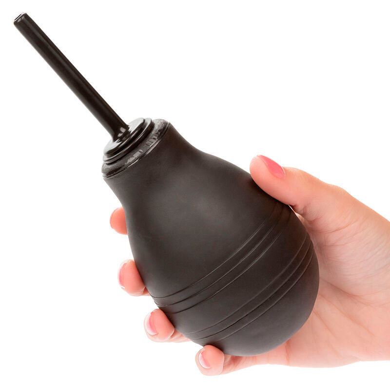 CALEXOTICS One Way Douche Anale Noire — accessoires inclus
