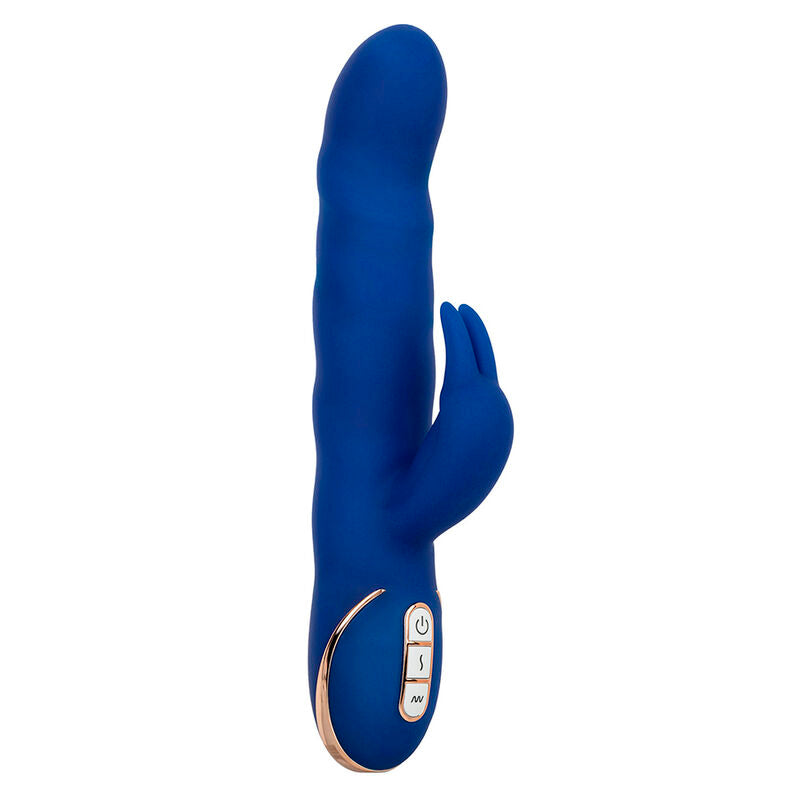 CALEXOTICS Jack Rabbit Vibrateur Wave Motion Bleu — vue détaillée