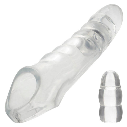 CALEXOTICS MAXX EXTENSEUR PÉNIS RÉGLABLE TRANSPARENT - Aura Intime