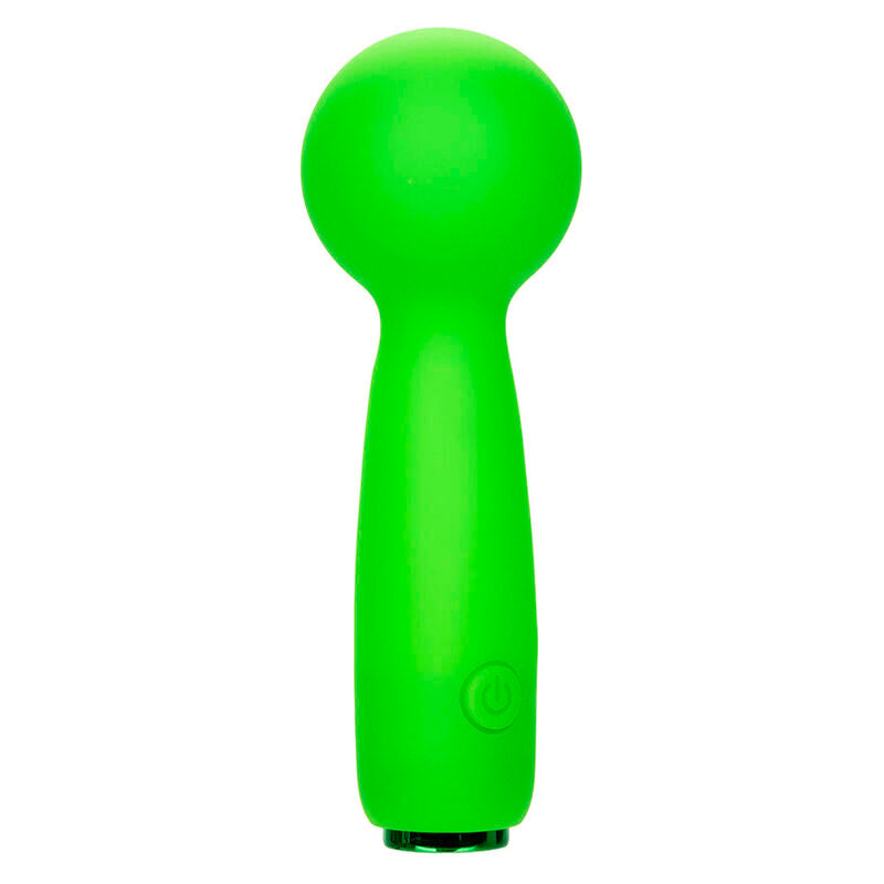 CALEXOTICS Neon Vibes Bubbly Vibe Mini Masseur 10 Vibrations Vert — vue détaillée