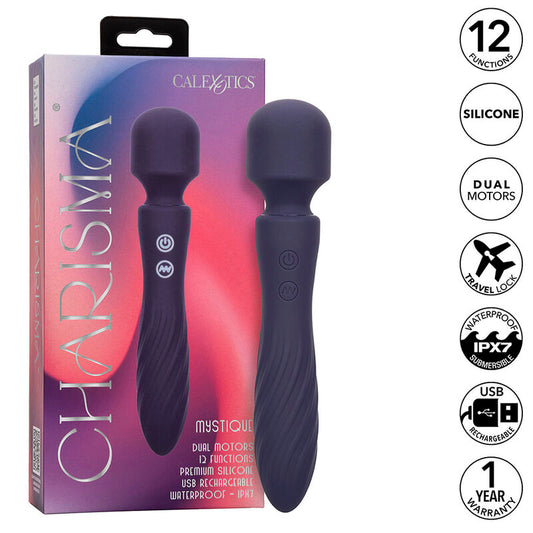 CALEXOTICS Charisma Mystique Masseur Double Moteurs 12 Fonctions 20,... - Aura Intime