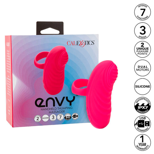 CALEXOTICS Envy Masseur À Bille Portable 7 Vibrations Rose - Aura Intime