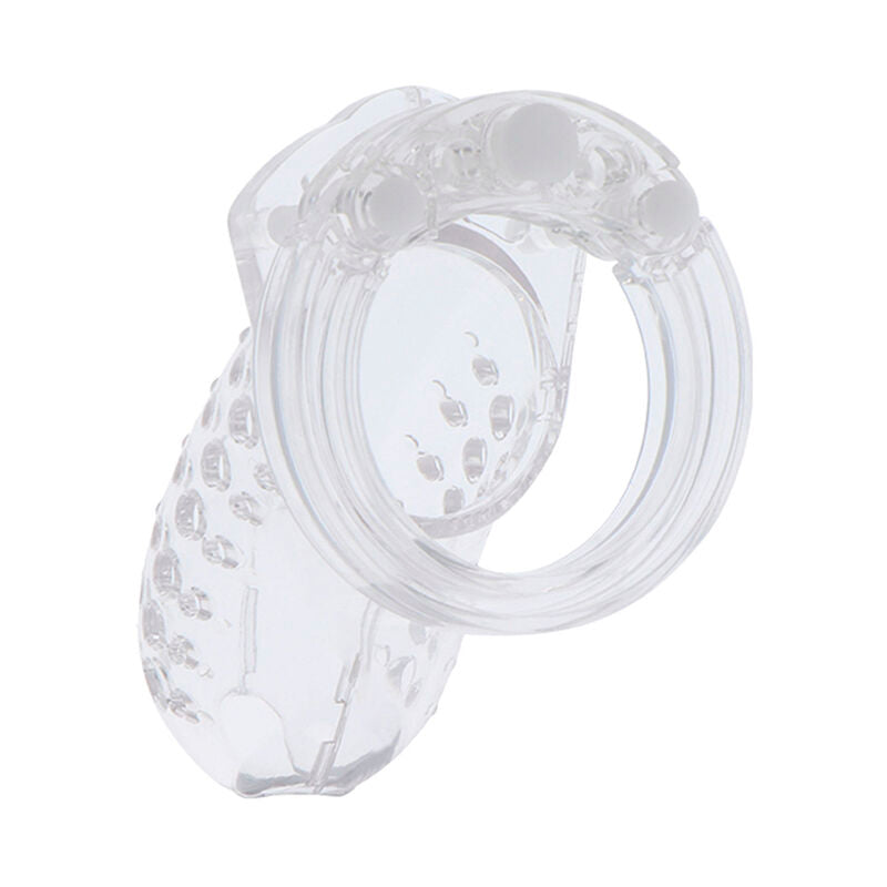 HIDDEN DESIRE Extreme Cage Chasteté Acrylique Réglable Transparent — vue détaillée