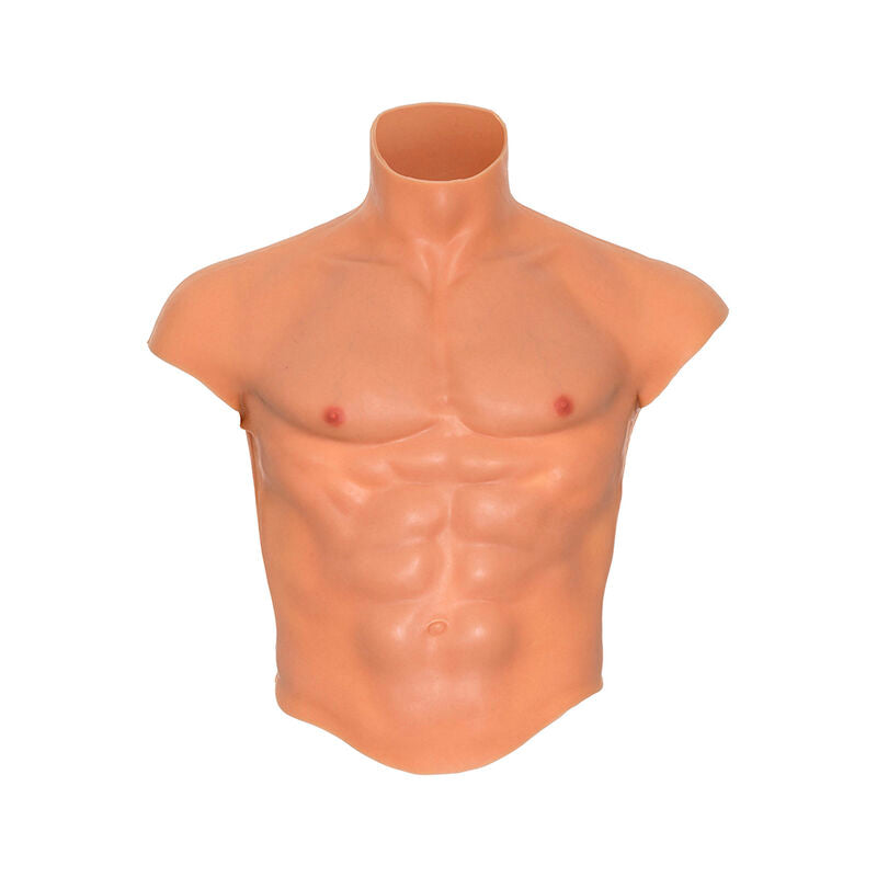 HIDDEN DESIRE T-SHIRT TORSE MASCULIN SILICONE ALTER EGO ESTHÉTIQUE ABS — vue détaillée