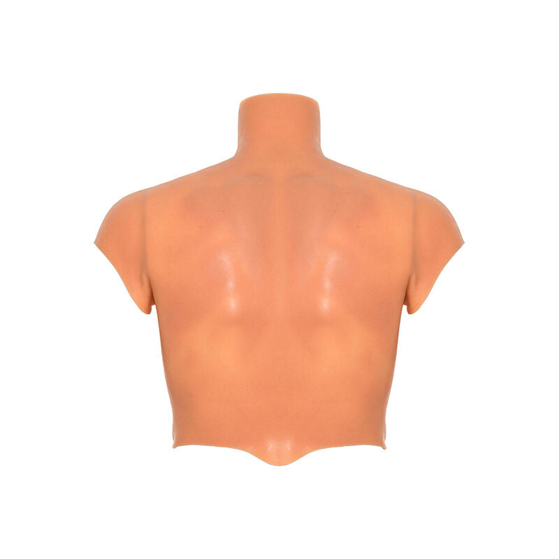 HIDDEN DESIRE T-SHIRT TORSE MASCULIN SILICONE ALTER EGO ESTHÉTIQUE ABS — vue arrière