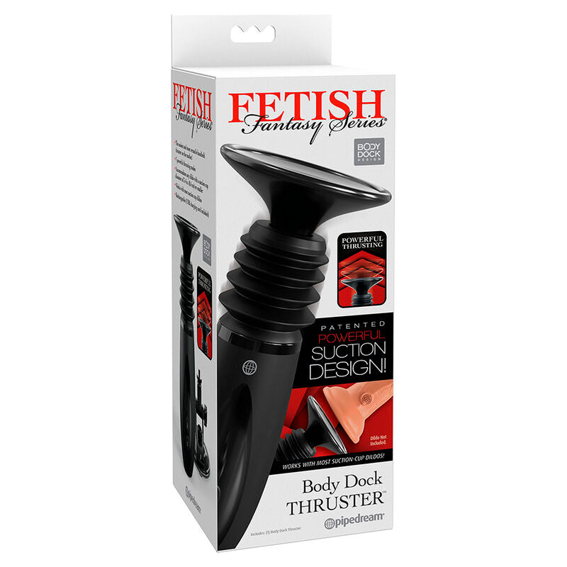 FETISH FANTASY SERIES Body Dock Pince À Gode Thruster 7 Modes Poussée Noir — accessoires inclus