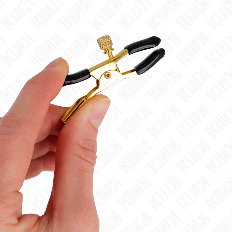 KINK NIPPLE GRIP Pinces À Téléphones Or 6 Cm — vue arrière