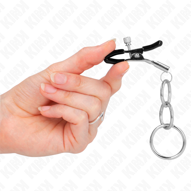 KINK NIPPLE GRIP Pince À Meton 3 Joints Toriques 6 Cm — vue arrière