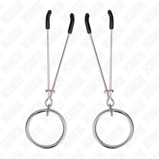 KINK NIPPLE GRIP Pinces À Matelons Mince Joint Torique 7 Cm - Aura Intime