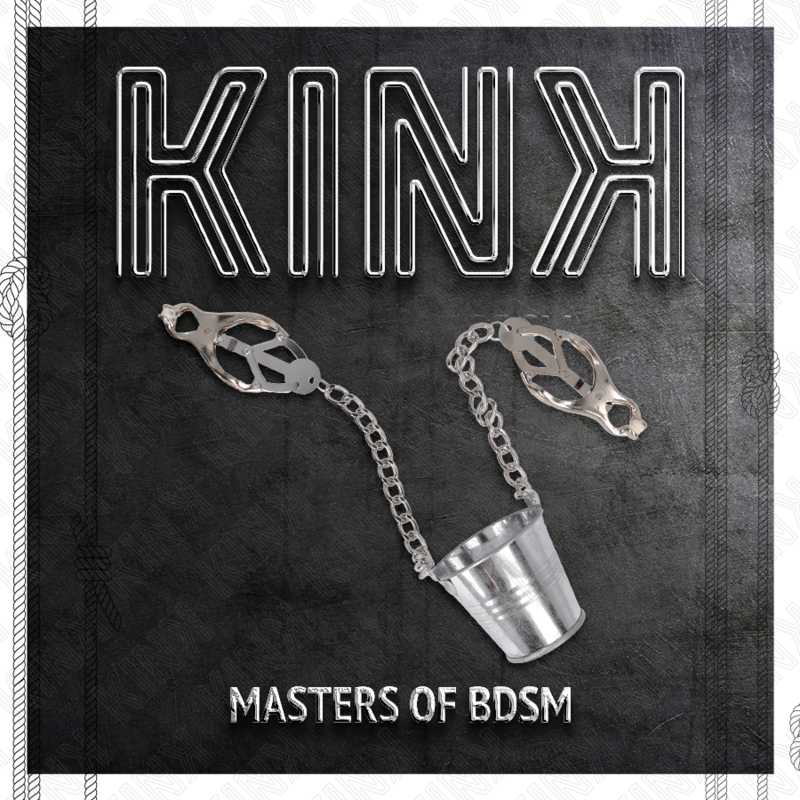 KINK NIPPLE GRIP Pinces À Metelier Seau Argent — accessoires inclus