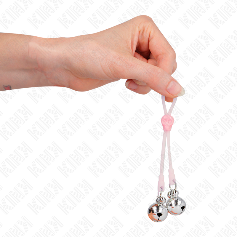 KINK NIPPLE GRIP Pinces À Télépin Lumineuses Crâne Anneau Cloches Réglable... — vue arrière