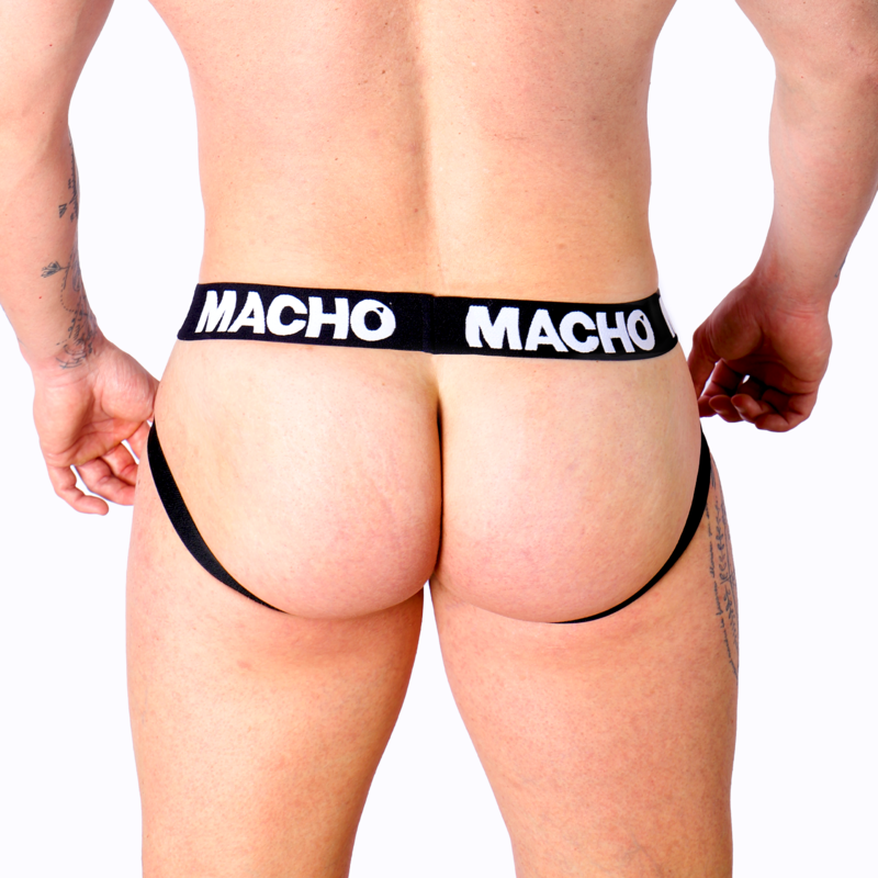 MACHO UNDERWEAR Mx28Fr Jock Rose Néon M — vue arrière