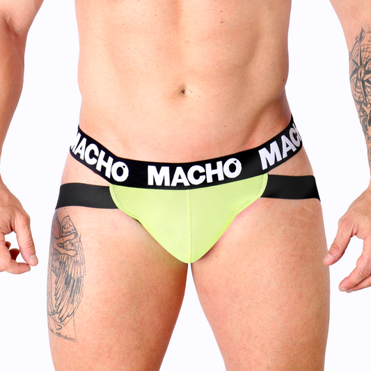 MACHO UNDERWEAR Mx28Fa Jock Jaune Xl - Aura Intime