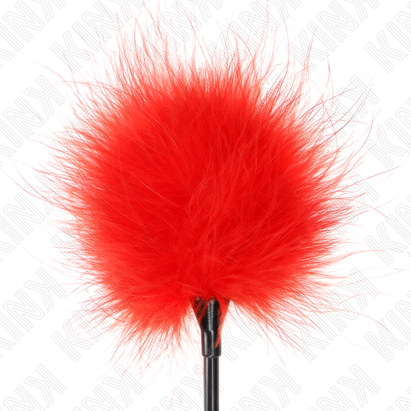 KINK IMPACT & TOUCH Plumes Tickle Rouges Utilisées Kit Bondage 27 Cm — vue alternative