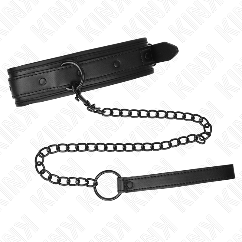 KINK COLLAR & GAG Collier Bondage Néoprène Modèle 2 Ceinture 78 Cm Réglable... — vue arrière