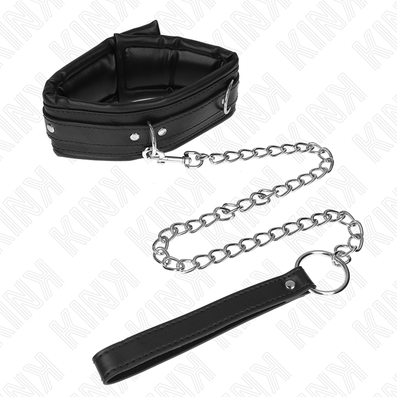 KINK COLLAR & GAG Collier Lourd Ceinture 65 Cm Modèle 4 Réglable 36,5-50 Cm — vue détaillée