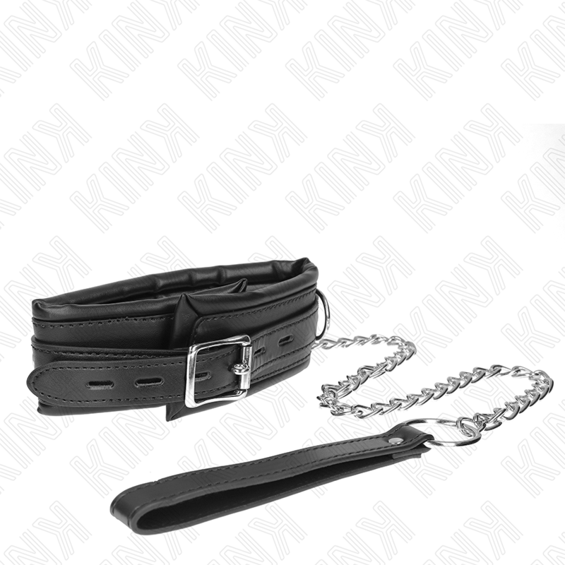 KINK COLLAR & GAG Collier Lourd Ceinture 65 Cm Modèle 4 Réglable 36,5-50 Cm — vue arrière
