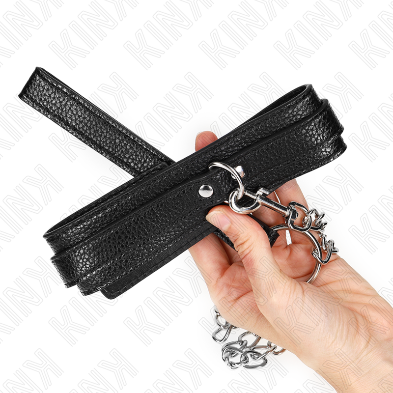 KINK COLLAR & GAG Collier Motif Serpent Laisse 65 Cm — vue alternative