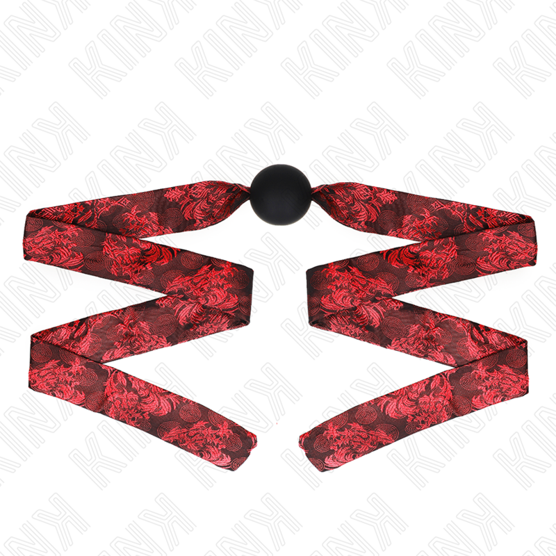 KINK COLLAR & GAG Boule Silicone Scandale 4,5 Cm Gag Modèle 2 146 X 4 Cm — vue détaillée