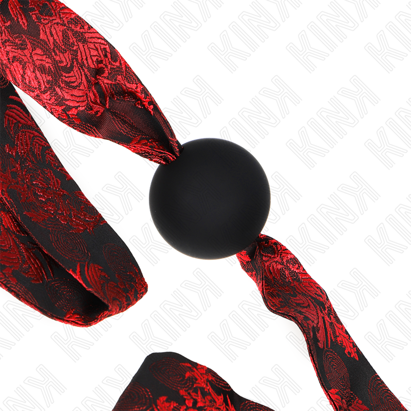 KINK COLLAR & GAG Boule Silicone Scandale 4,5 Cm Gag Modèle 2 146 X 4 Cm — vue alternative
