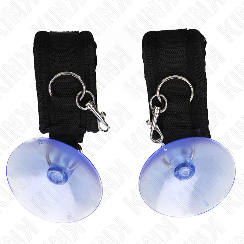 KINK WRIST RESTRAINT Appui-Poignets À Ventouse Noir 29-40 Cm X 5 Cm — vue alternative