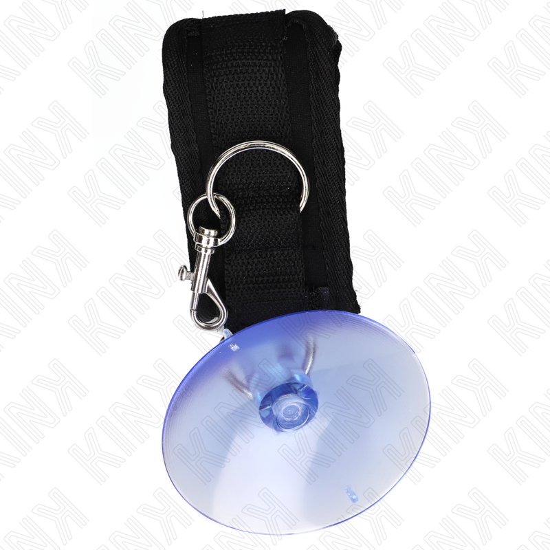 KINK WRIST RESTRAINT Appui-Poignets À Ventouse Noir 29-40 Cm X 5 Cm — vue détaillée