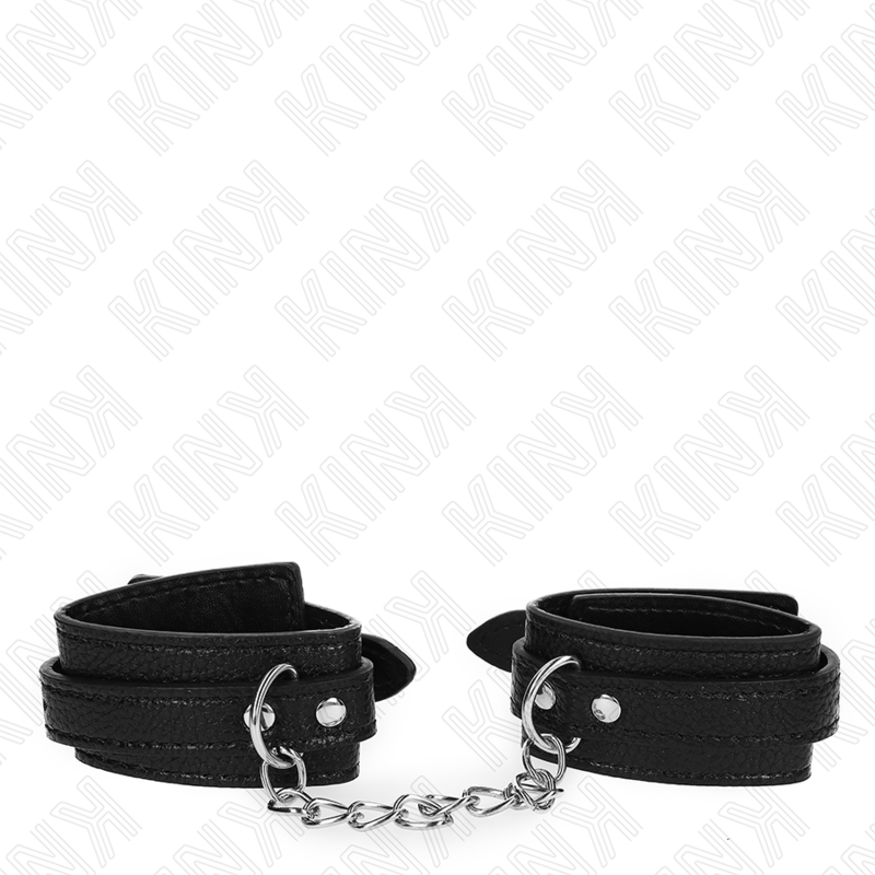KINK WRIST RESTRAINT Appui-Poignets Motif Serpent Noir Ajustable 20-28 Cm X 5,... — vue détaillée