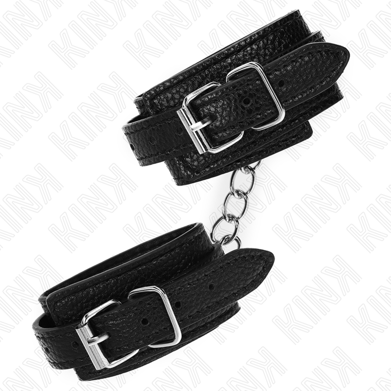 KINK WRIST RESTRAINT Appui-Poignets Motif Serpent Noir Ajustable 20-28 Cm X 5,... — vue arrière