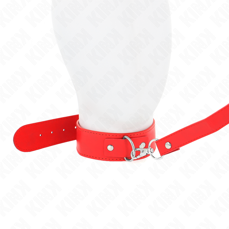 KINK COLLAR & GAG Collier Ceinture 116 Cm Bracelet Rojo Ajustable 32-50 Cm ... — accessoires inclus