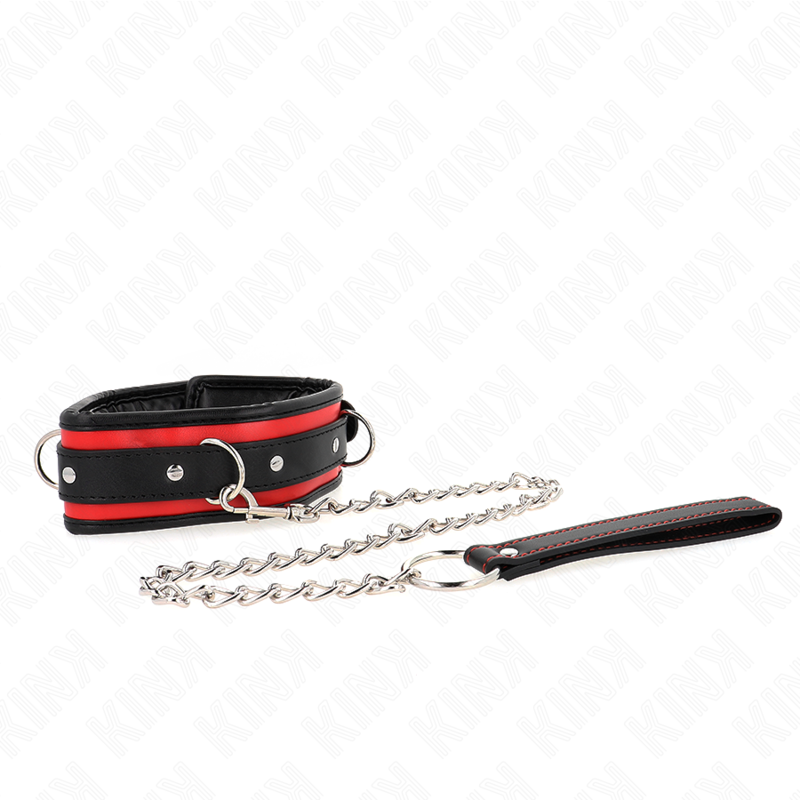 KINK COLLAR & GAG Collier Lourd Ceinture 65 Cm Modèle 2 Réglable 36,5-50 Cm — vue arrière