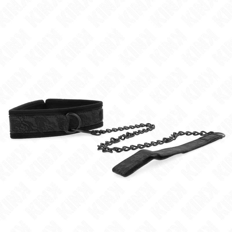 KINK COLLAR & GAG Collier Modèle Basic Laisse 77 Cm Modèle 5 Ajustable 34-5... — vue alternative