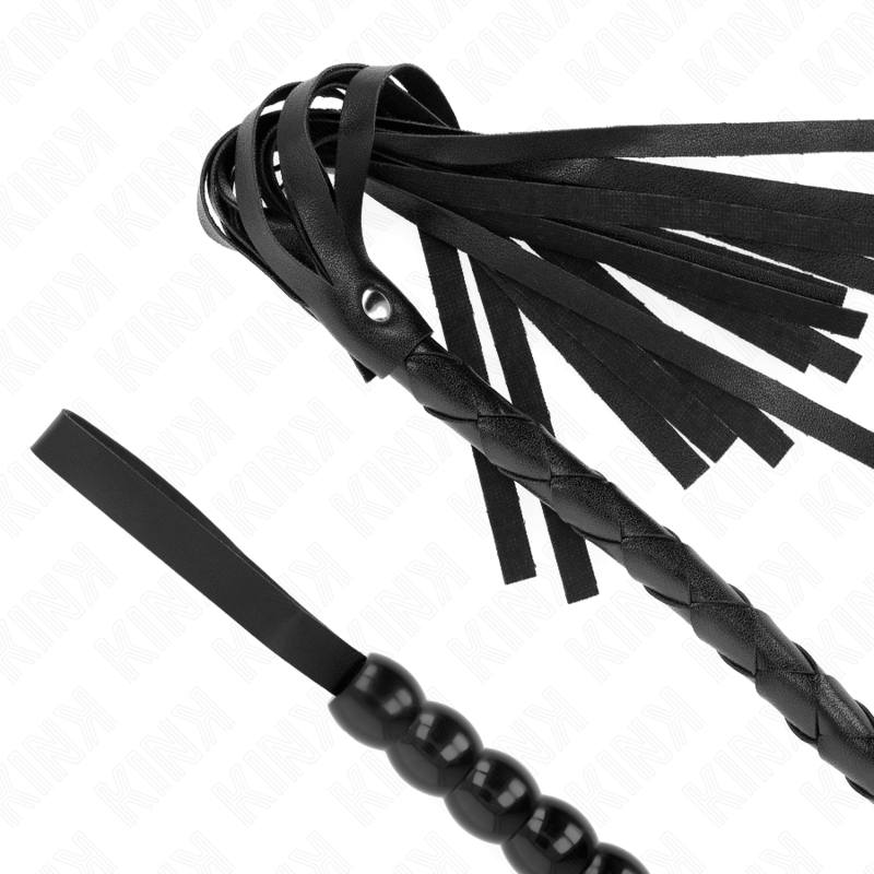 KINK IMPACT & TOUCH Fouet Serpent Perles 80 Cm — vue arrière
