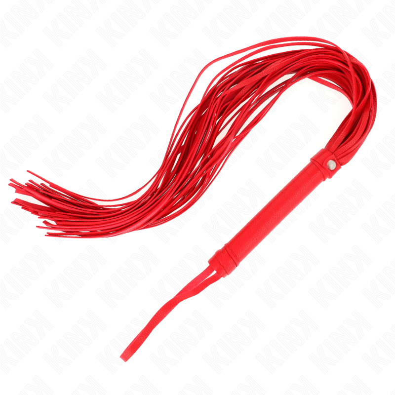KINK IMPACT & TOUCH Fouet Pvc Souple Rouge 70 Cm — vue arrière