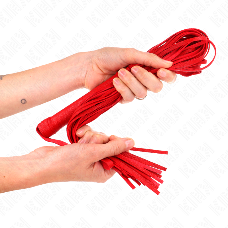 KINK IMPACT & TOUCH Fouet Pvc Souple Rouge 70 Cm — vue alternative