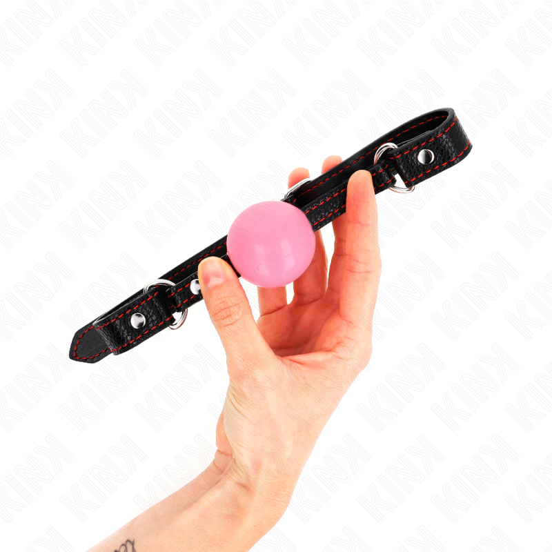 KINK COLLAR & GAG Boule Or Rose 4 Cm Bag 60 X 2 Cm — vue détaillée