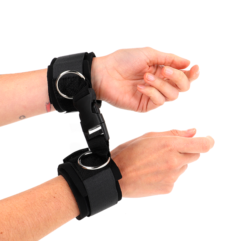 KINK WRIST RESTRAINT Appui-Poignet Néoprène À Attaches Boucles Noir Réglable 2... — vue alternative