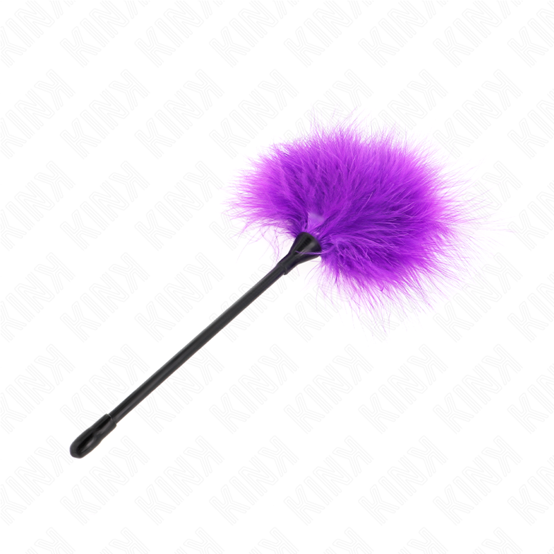 KINK IMPACT & TOUCH Plumes Tickle Violes Utilisées Kit Bondage 27 Cm — vue détaillée
