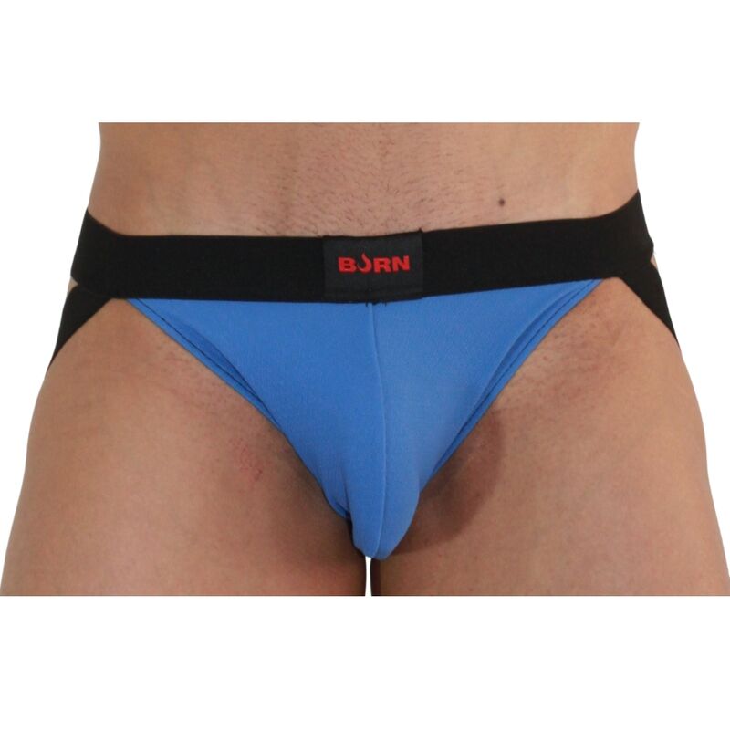 BURN 008 Jock Bleu / Noir S - Aura Intime