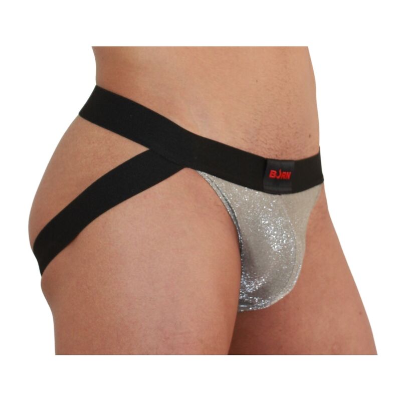 BURN 001 Jock Beige Brillant / Noir M - Aura Intime