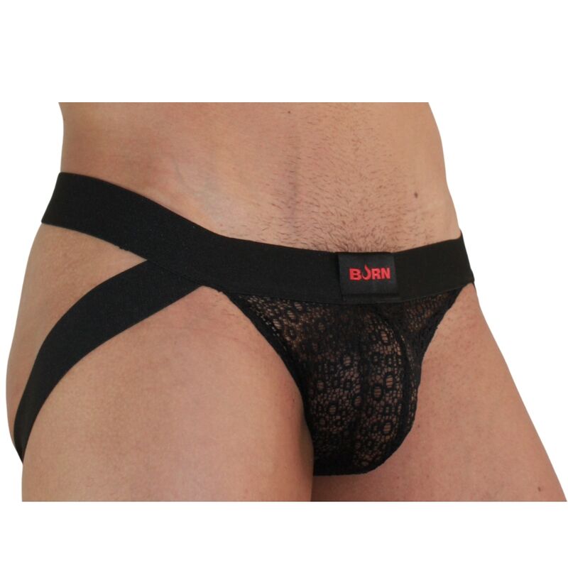 BURN 005 Lingerie Jock Noire M — vue détaillée