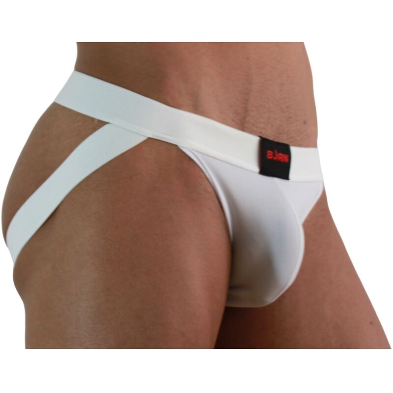 BURN 007 Jock Lycra Blanc L — vue détaillée